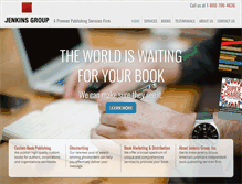 Tablet Screenshot of jenkinsgroupinc.com